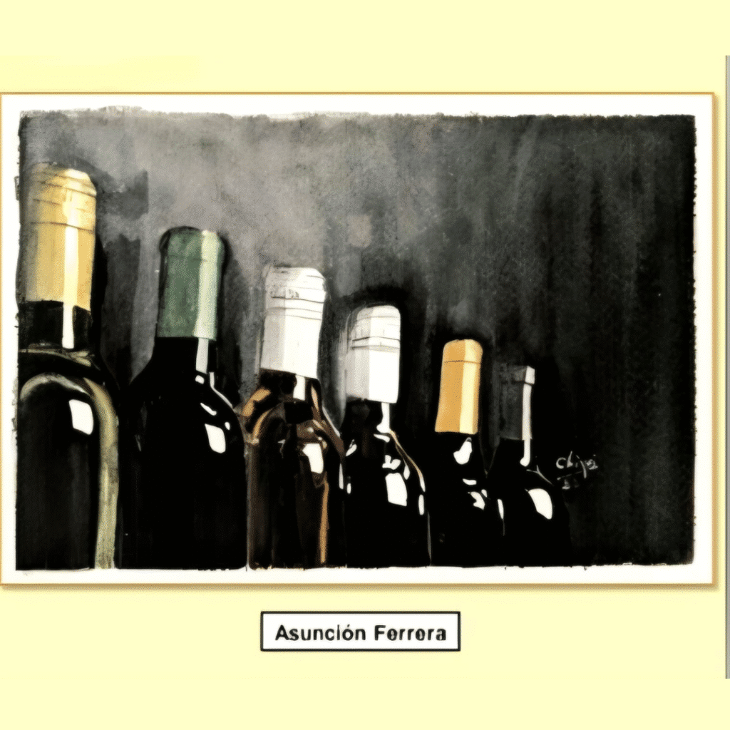 imagen artística vinos