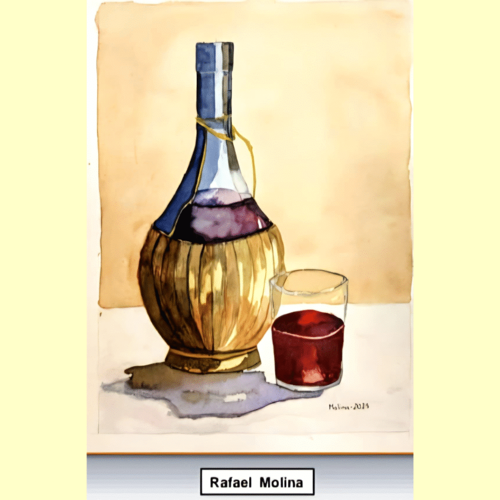 imagen artística vino
